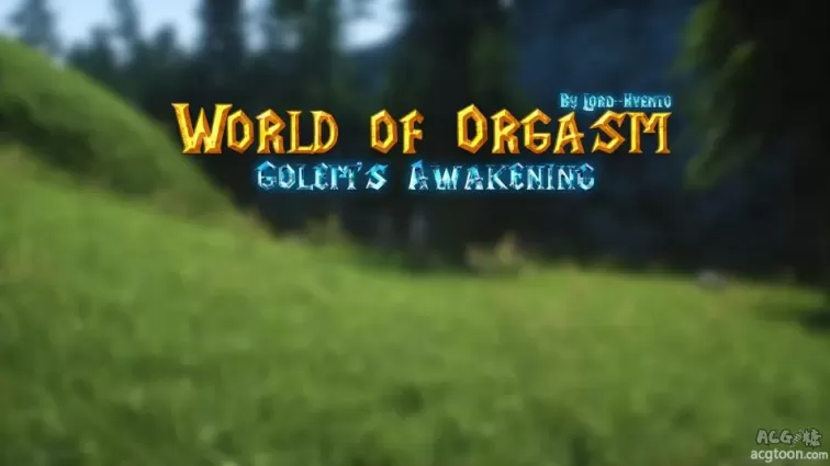 World Of Orgasm Golems Awakening - 3d