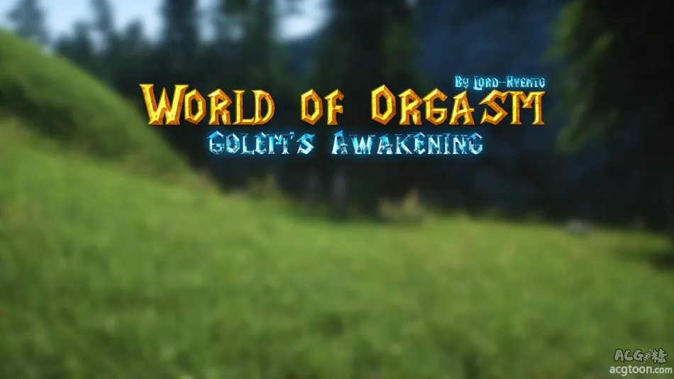 World Of Orgasm Golems Awakening - Page 1