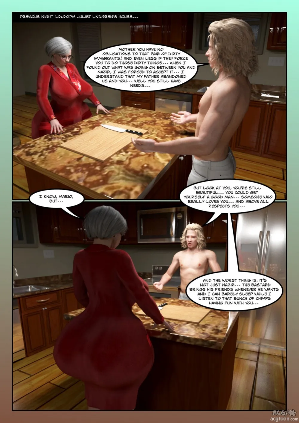 Lonely Swedish Wife 4 - Page 2