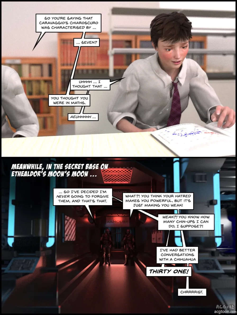 The Lithium Comic. Comic 8: After school club. - Page 24