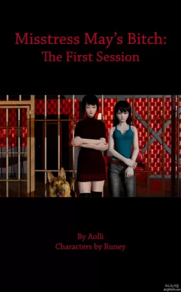 Mistress May's Bitch: The First Session. - 3d