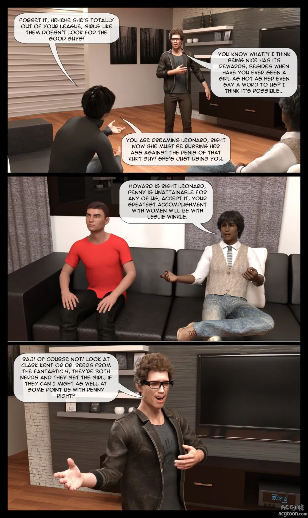 The Gang Bang Theory - Penny´s Rape -Volume 1 - Page 7