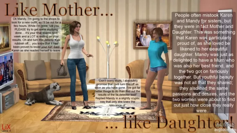 Like Mother, Like Daughter Part 1- Lazarus IX ~ series - 3d